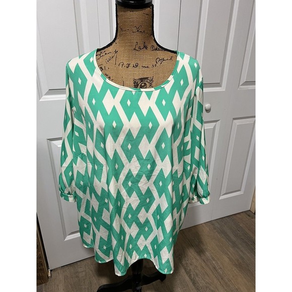 Peach Love Cream Tops - Peach Love Cream Blouse